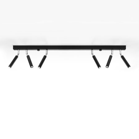 Sollux Lighting Plafon EYETECH 6 czarny SL.0901