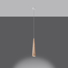 Sollux Lighting Lampa wisząca SULA 3P naturalne drewno SL.1101