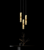 Lampa wisząca Abigali 6614 Marble Stone 607Y 25W 3000K 6 x 6 x 50 cm