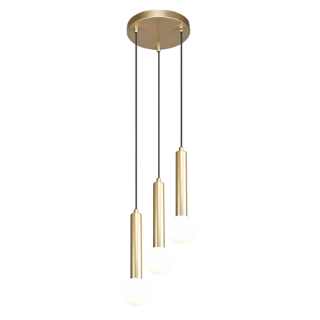 Lampa wisząca Italux Filano PND-33574-3-GD Złoty