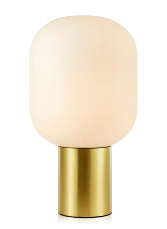 Lampa stołowa Markslöjd BROOKLYN 107868 Złoty/Biały