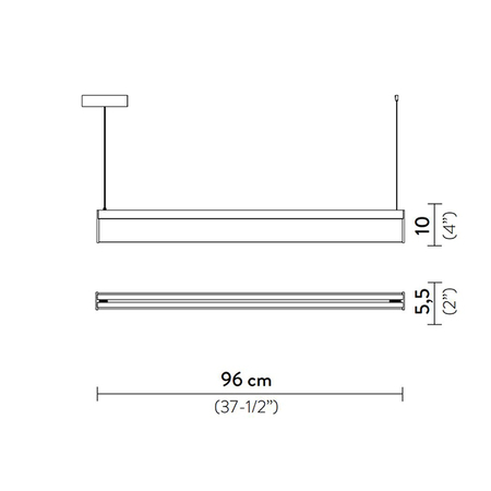 Lampa wisząca Slamp MODULA BLACK - PLISSÉ SINGLE MODS000DPB01TSG000EU czarny
