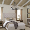 Żyrandol Elstead Lighting Nori drewniany FE-NORI6-DWZ