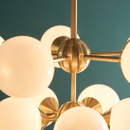 Endon Lighting Lampa wisząca 76500 mosiądz