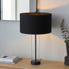 Lampa stołowa Endon Lighting Lessina 100440 czarny