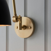 Kinkiet Endon Lighting Lehal 93142 mosiądz