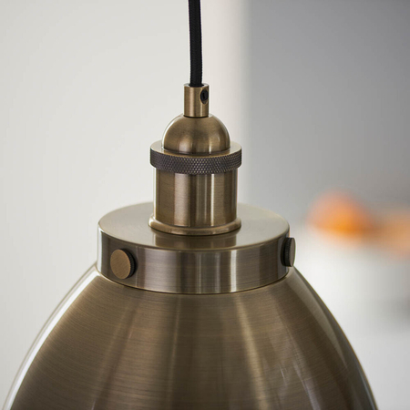 Endon Lighting Lampa wisząca 98745 mosiądz