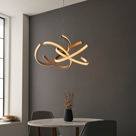 Endon Lighting Lampa wisząca 97614 złoty