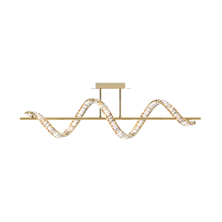 Lampa sufitowa Zuma Line MX3170-1-3GT ATHESA LAMPA SUFITOWA ZŁOTA/GOLD