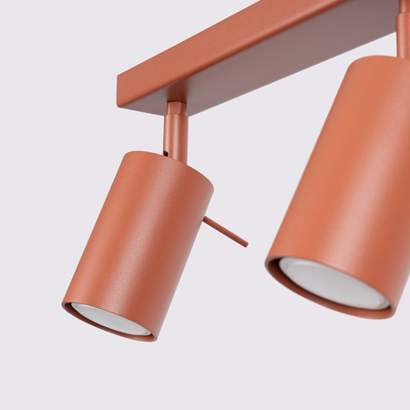 Sollux Lighting Plafon RING 2 ochra czerwona SL.1507