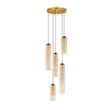 Lampa wisząca Luces Exclusivas SARTANO LE45168 złoty i odcienie złota