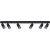 Milagro VERTICAL BLACK SPOT 6xGU10 ML0297 CZARNY