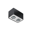Spot Azzardo NINO 2 BLACK/ALU PLAFON AZ1385 BLACK