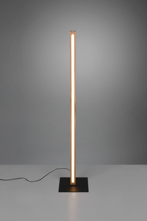 Lampa podłogowa Trio 426410130 drewniany