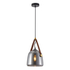 Lampa wisząca Italux Solta PND-24342-1-BK-SG Czarny, dymiony