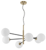Lampa wisząca Luces Exclusivas PLATO LE41767 czarny/złoty