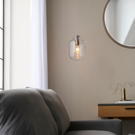 Lampa wisząca Endon Lighting Lyra 106923 mosiądz