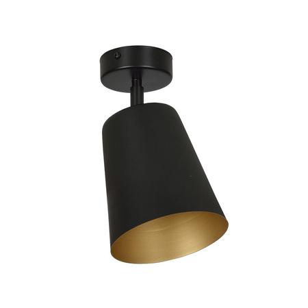 Lampa wisząca PRISM 1 BLACK / GOLD Emibig 406/1 czarny/złoty