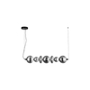 Lampa wisząca Luces Exclusivas LE44223 czarny, szary i odcienie szarości