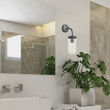 Lampa łazienkowa Rabalux Yago 3310 czarny matowy