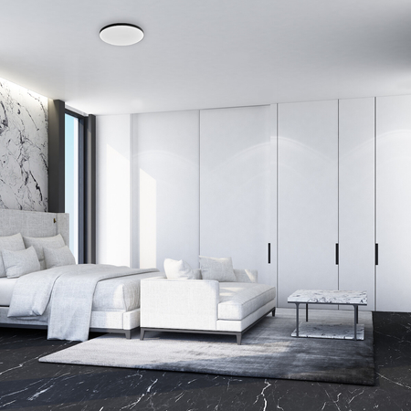 Milagro Plafon NEST 38W LED śr. 51cm ML0523 CZARNY