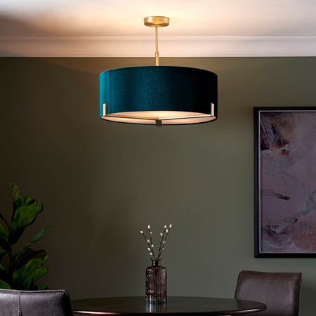 Endon Lighting Lampa wisząca 95839 mosiądz