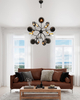 Lampa wisząca By Rydens Turno 4202080-4002 matowy czarny