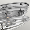 Plafon Hadrian - 2 źródła światła - Chrom Quintiesse QN-HADRIAN-FS-CM-CLEAR