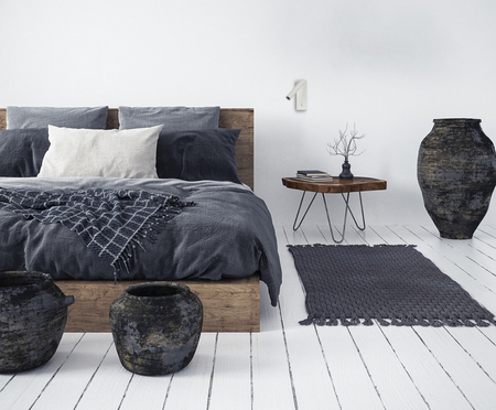 Kinkiet Italux Cali WL-21017-WH Piaskowany czarny