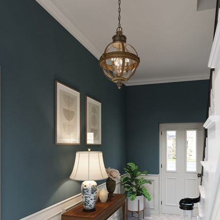 Żyrandol Elstead Lighting Adams brąz FE-ADAMS-3P-BRZ