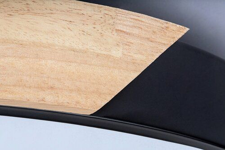 Lampa sufitowa Rabalux Maple 3528 czarny matowy