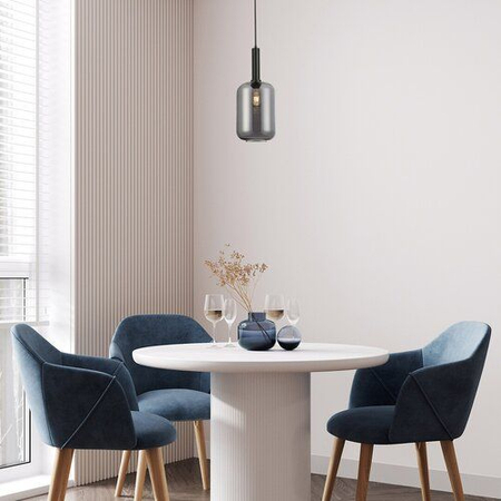 Lampa wisząca Rabalux Lissandra 72101 czarny matowy