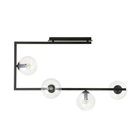 Lampa sufitowa SOMA 4 Emibig 1289/4 czarny