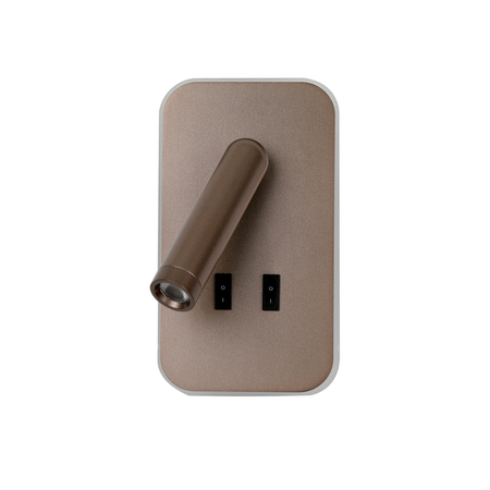 Kinkiet Italux WL-83957-1-CF Kawowy