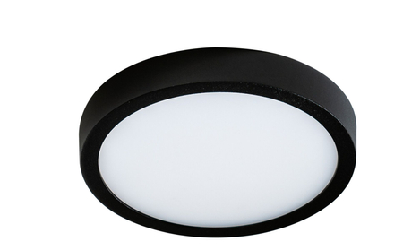 Plafon MALTA R 18 3000K BK Azzardo AZ4235 biały/czarny