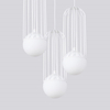 Sollux Lighting Lampa wisząca BRINA 3P biała SL.1335