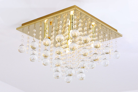 Lampa sufitowa Zuma Line RANGEL RLX92711-5GC złoty