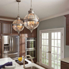 Żyrandol Elstead Lighting Adams srebrny FE-ADAMS-3P-ANL