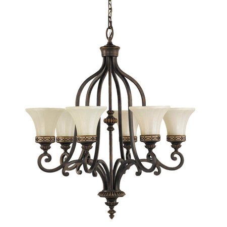 Żyrandol Elstead Lighting Drawing Room brązowy FE-DRAWING-ROOM6