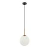 Lampa wisząca Italux PND-5578-1S-BRO-BK Brąz antyczny