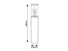 Lampa zewnętrzna Rabalux Wellington 7503 czarny matowy