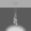 Sollux Lighting Lampa wisząca BORGIO 3P biały SL.1080