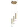 Lampa wisząca Italux Filano PND-33574-3-GD Złoty