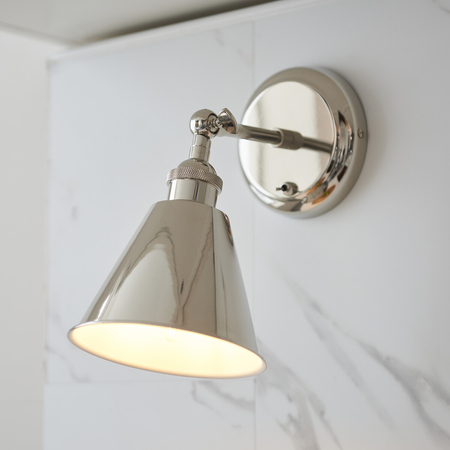 Kinkiet Endon Lighting Hal 98716 nikiel