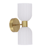 Light Prestige Podwójny kinkiet Piega biały 2xE14 LP-939/2W white
