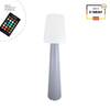 Lampa stojąca No.1 zewnętrzna ogrodowa 2700K RGB 160cm, szary 32569L szary
