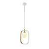 Lampa wisząca Maytoni MOD431-PL-01-WG Avola - Biały z dodatkiem złota