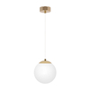 Lampa wisząca Kaja LUMIA K-5401 biały, złoty