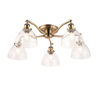 Lampa sufitowa Endon Lighting Hansen 97248 mosiądz