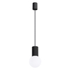 Sollux Lighting Lampa wisząca HALO 1 czarna SL.1714